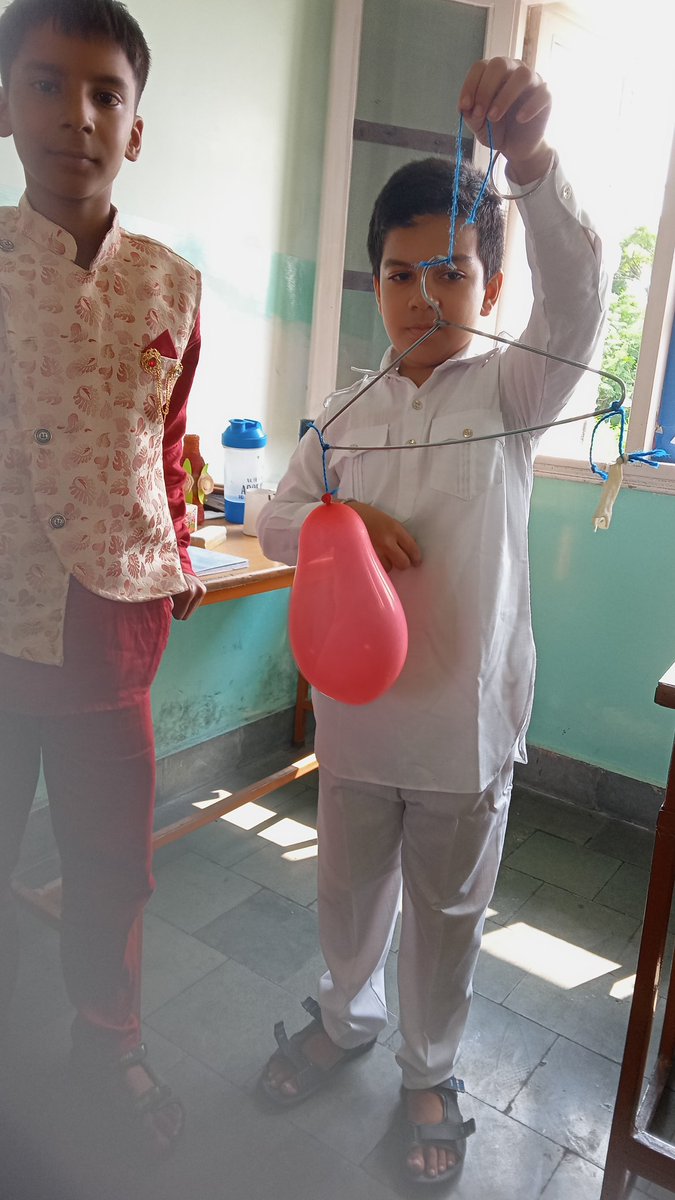 Learning by doing is really a great fun. Ss of Grade 5 joyfully done an activity showing air has weight <a href="/KnpsIndia/">KNPS Phagwara India</a> <a href="/pkdhillon08/">ParamjeetKaurDhillon</a> <a href="/charuchhabra2/">Dr. Charu Chhabra</a> <a href="/RiseUp4SDGs/">SDG's : The Rising</a> <a href="/MicrosoftEDU/">Microsoft Education</a> <a href="/JyotiBh28005578/">Jyoti Bhardwaj</a>