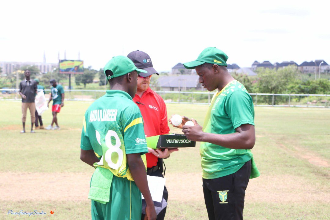 cricket_nigeria's tweet photo. Match 2: Nigeria vs Rwanda
Rwanda wins toss and elect to bat.
https://t.co/YjybvDVrI0
#NIGvsRWD #U19WCQ #CricketTwitter https://t.co/E6E64SpwAm