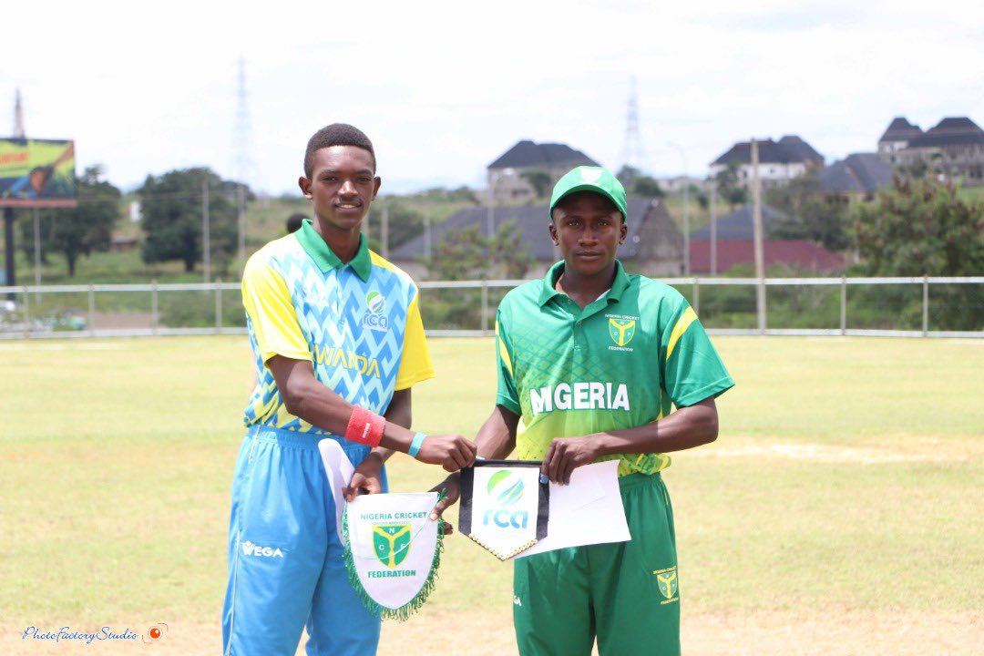 cricket_nigeria's tweet photo. Match 2: Nigeria vs Rwanda
Rwanda wins toss and elect to bat.
https://t.co/YjybvDVrI0
#NIGvsRWD #U19WCQ #CricketTwitter https://t.co/E6E64SpwAm