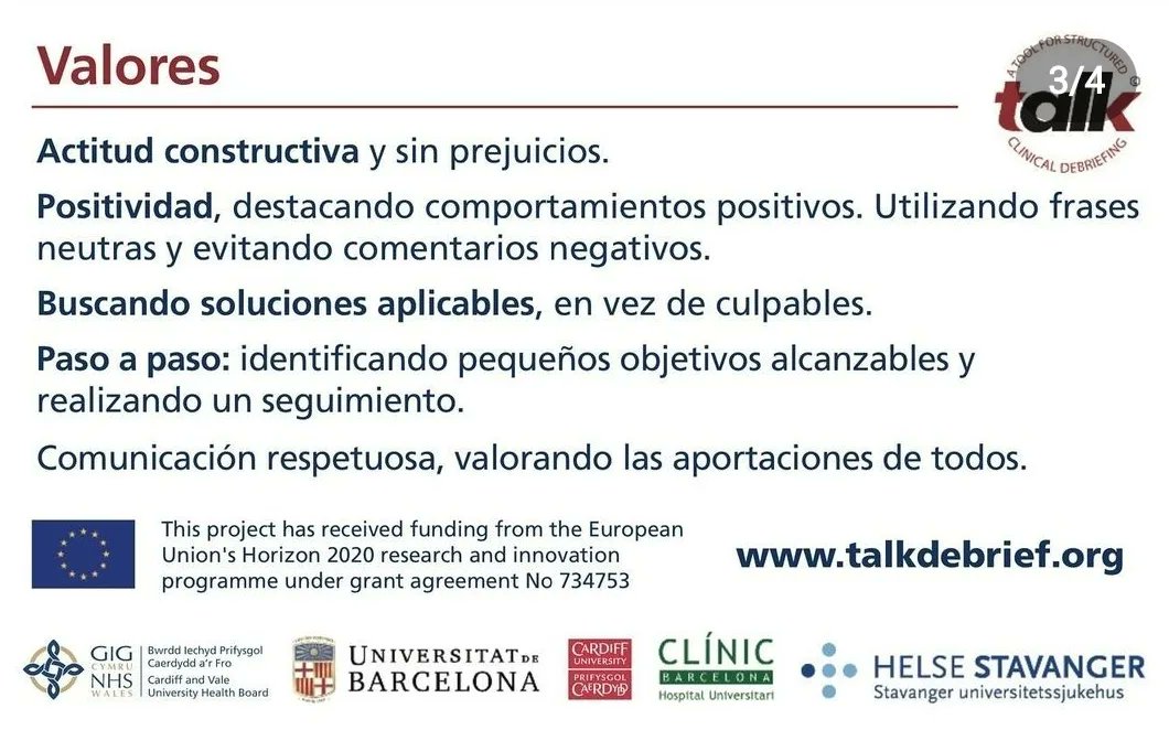 Adriana Bordogna (@adru0612) on Twitter photo 1°Curso de instructores TALK debriefing clinico en Latinoamerica.
Feliz de ser parte de este hermoso grupo ! <a href="/TALKdebriefing/">TALK Debriefing</a> <a href="/iriscarla2001/">CARLA PRUDENCIO</a> <a href="/esleonc/">Esther Leon CCRN, MSc, FMC, MHA, PhDc</a> 1°Curso de instructores TALK debriefing clinico en Latinoamerica.
Feliz de ser parte de este hermoso grupo ! <a href="/TALKdebriefing/">TALK Debriefing</a> <a href="/iriscarla2001/">CARLA PRUDENCIO</a> <a href="/esleonc/">Esther Leon CCRN, MSc, FMC, MHA, PhDc</a>