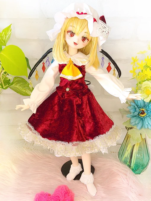 フランちゃん完成しました!#フランドール・スカーレット #東方Project #MDDはいいぞ 