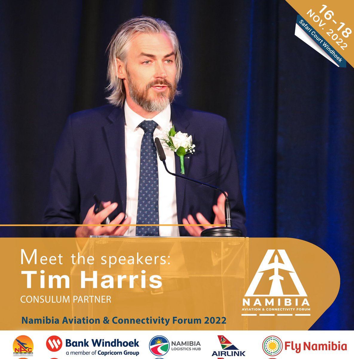 ForumNamibia's tweet photo. Meet the speakers, the Namibia Aviation and Connectivity Forum will take place 16-18 November 2022, Safari Hotel, Windhoek, Namibia.

Go to: https://t.co/5rEkHE9FMH
to check if you qualify and then register at https://t.co/cfznyEYbBM

#namibiaaviationforum https://t.co/1cPvQsHiyL