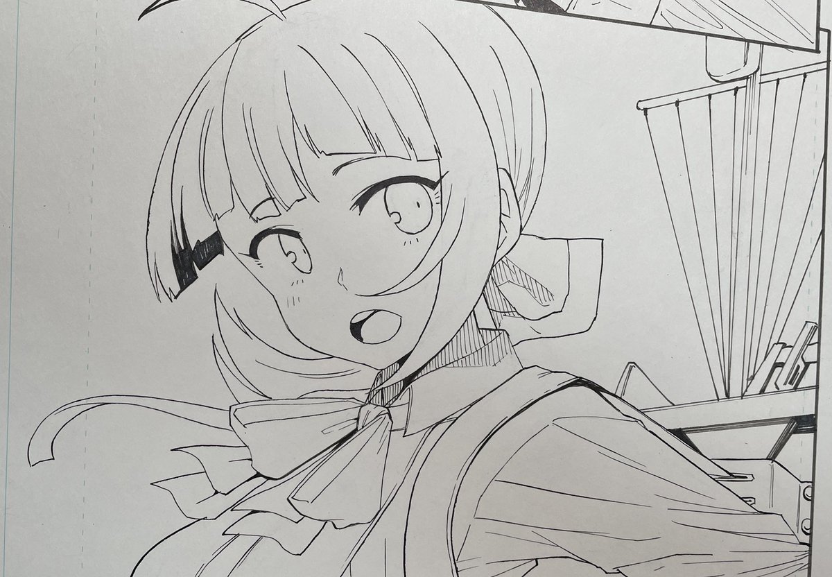 たまに上手く描ける藤波 