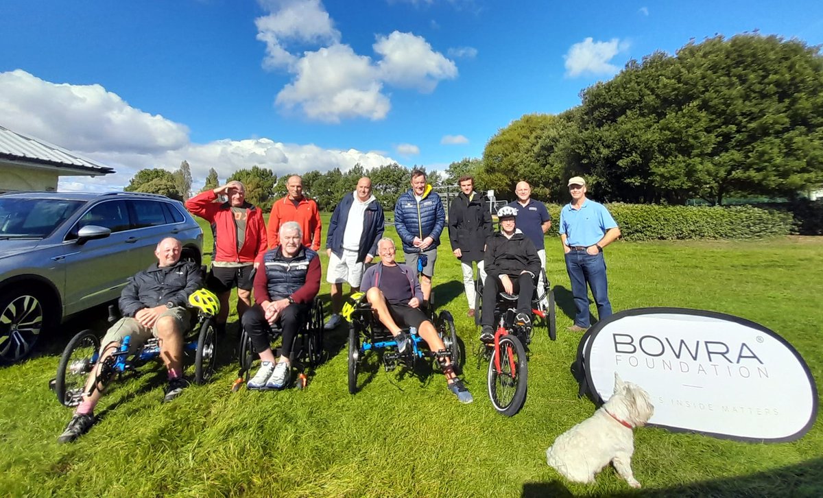 BowraFoundation's tweet photo. Mark's old friends and new hanging out at Hamworthy Park
.
.
.
.
.
#foundation #charity #neurologicaldisorder #neurology #stroke #survivors #strokesurvivor #bowrafoundation #whatsinsidematters #bowrabag #bowrastory #unrelentingpursuitofrecovery https://t.co/RkwDVuklNW