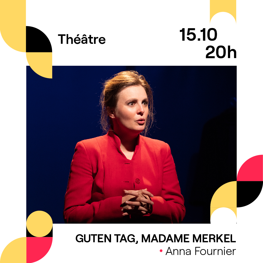 lapokop_stras's tweet photo. Après un passage au Off d'Avignon, Anna Fournier présente Guten tag, Madame Merkel à La Pokop 👩‍💼

Ce seul en scène satirique sur la vie d'Angela Merkel explore ce que c'est que d'être une femme en politique 📣

📆 Samedi 15 octobre à 20h
🎫 Billetterie : https://t.co/eLpKuha0Ha https://t.co/9z8F8aTjjY