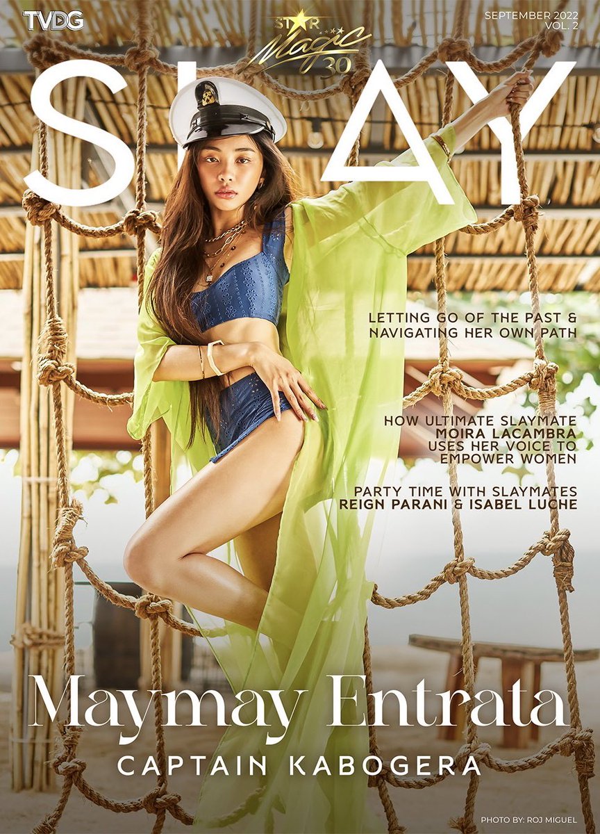 starmagicphils's tweet photo. O Captain! Maymay Captain! ⚓️👠
Slay Cover Girl Maymay Entrata is CAPTAIN KABOGERA! And she has set sail for the Kabog-ERA! 
Come on board and witness her new journey
on Star Magic’s 4-Part Digital Video Magazine, #SLAY Volume 2, on YouTube. 

🔗 https://t.co/lcBmhRF31A https://t.co/l761Bo6wSs