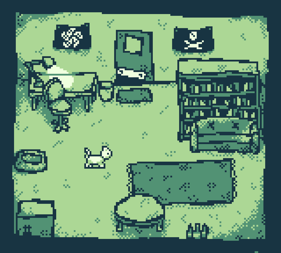itchio's tweet photo. Ground Stroke: A tennis game for Gameboy and Browser, where you play as a cat.
https://t.co/IKN2B0beV2 by @yelta_xyz https://t.co/E1EZYceoYp