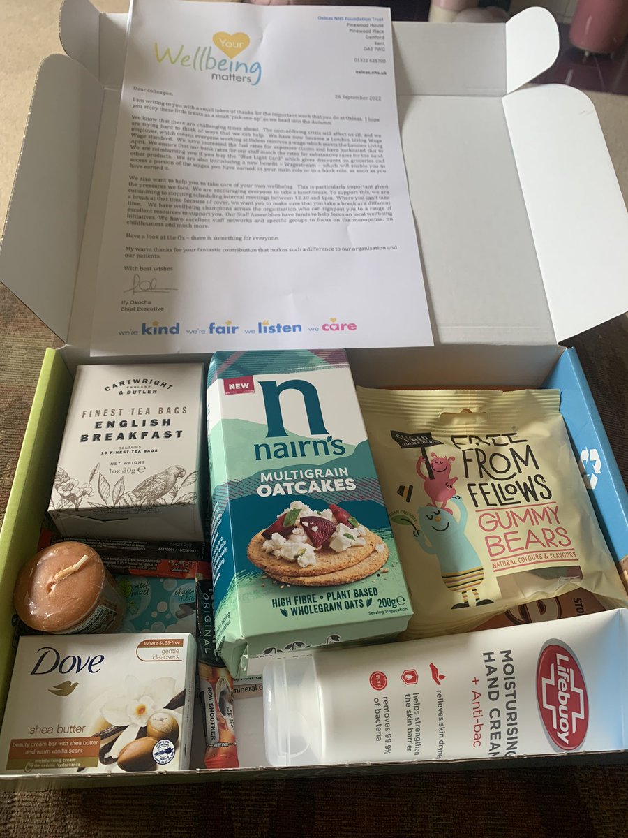 PoyntsFleur's tweet photo. Thank you @OxleasNHS for the Take 5 box! It was very much appreciated. #wellbeingmatters https://t.co/5HjuTr1cLm