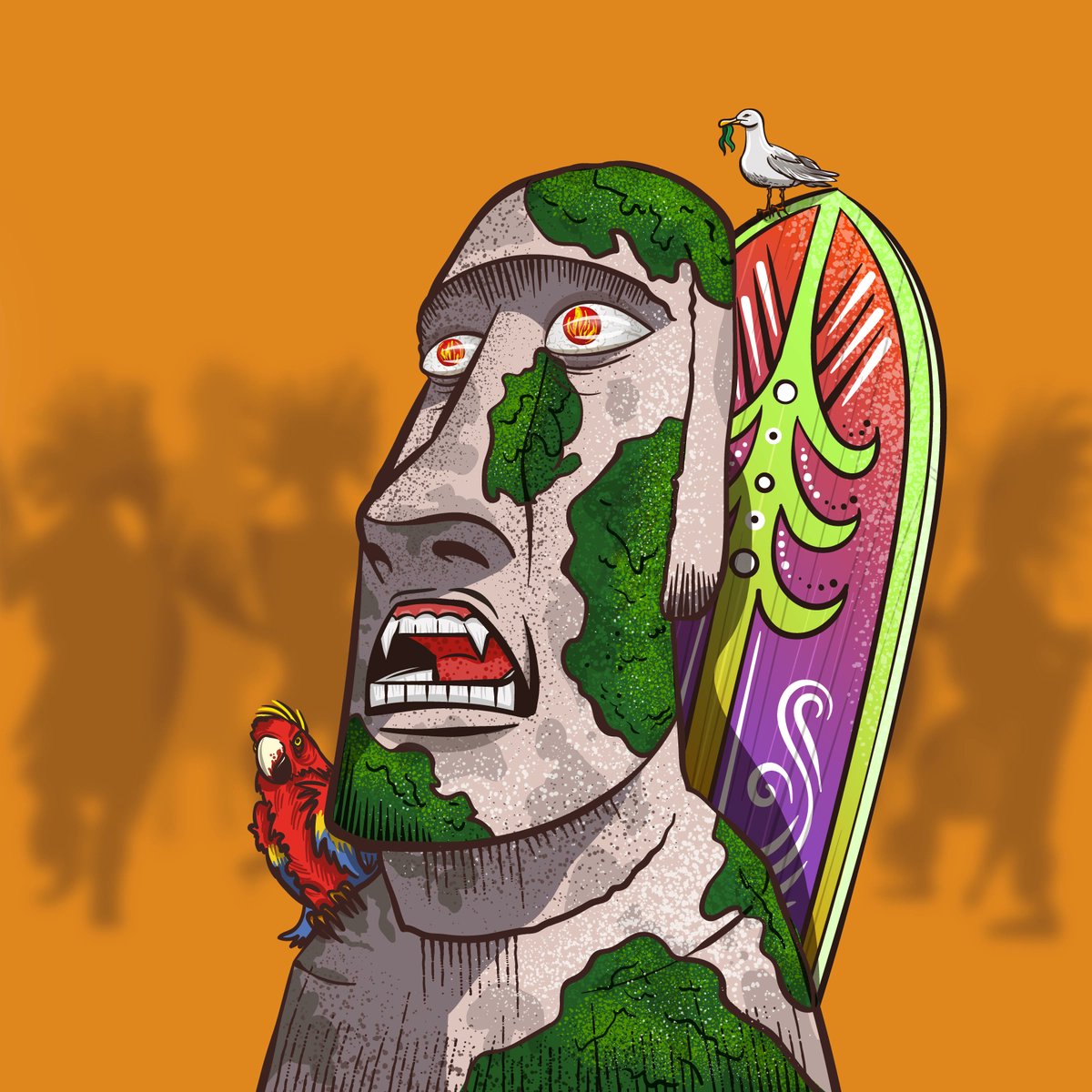 Mysterious Moai Association tweet media