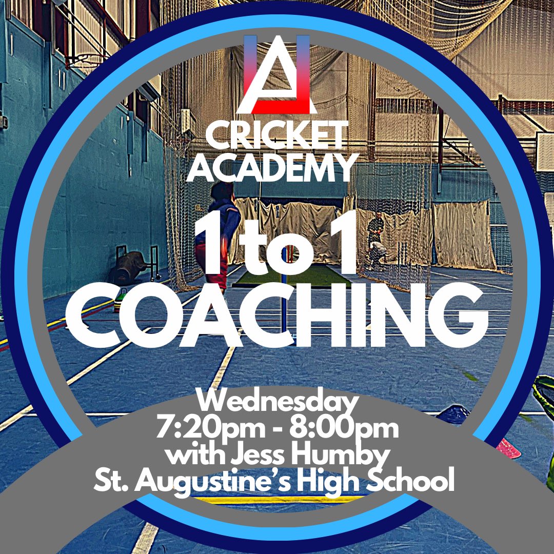 1 to 1 CRICKET COACHING 🏏
✅ We've got an indoor 1 to 1 slot available next Wednesday 5th October with @jessshumby at 7:20pm-8:00pm

Book your spot: ausported.com/booking-calend…