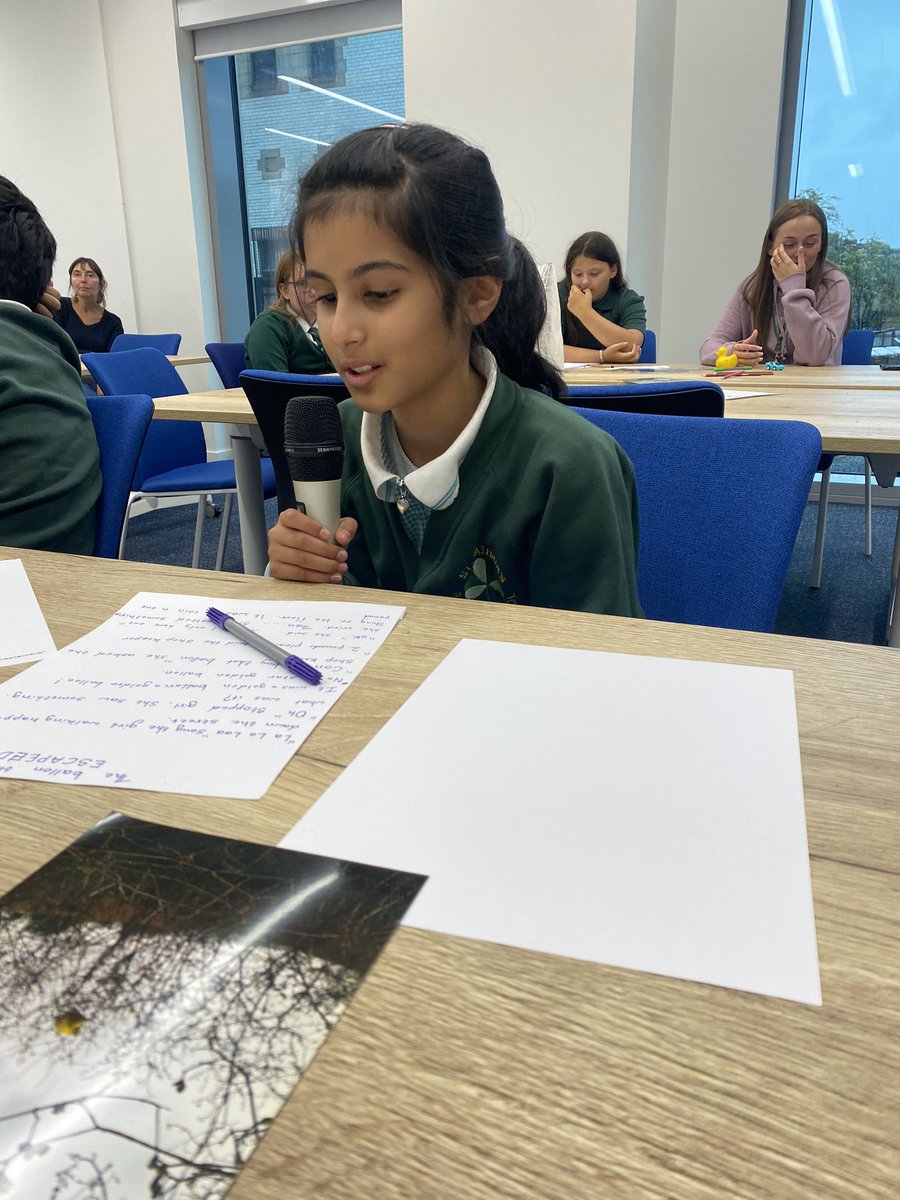 stpatrickspri's tweet photo. Future authors in the making 📕 @UofGARC @Waste_Stories @UofGEducation ❤️ thank you so much for having us! https://t.co/fXToLYffbl