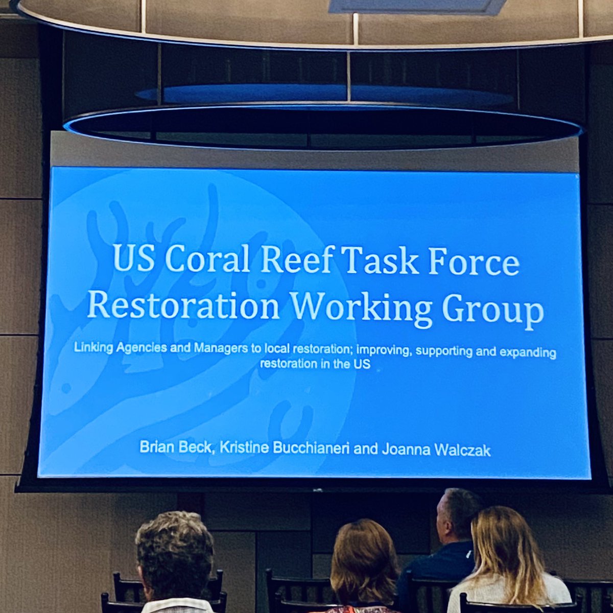Igor__Pessoa's tweet photo. I’m so grateful for the opportunity to attend the #ReefFutures2022! It gave me a lot to think about! Thank you to all coral restoration practitioners, researchers, and resource managers for sharing great info! https://t.co/6GuouJTVBz