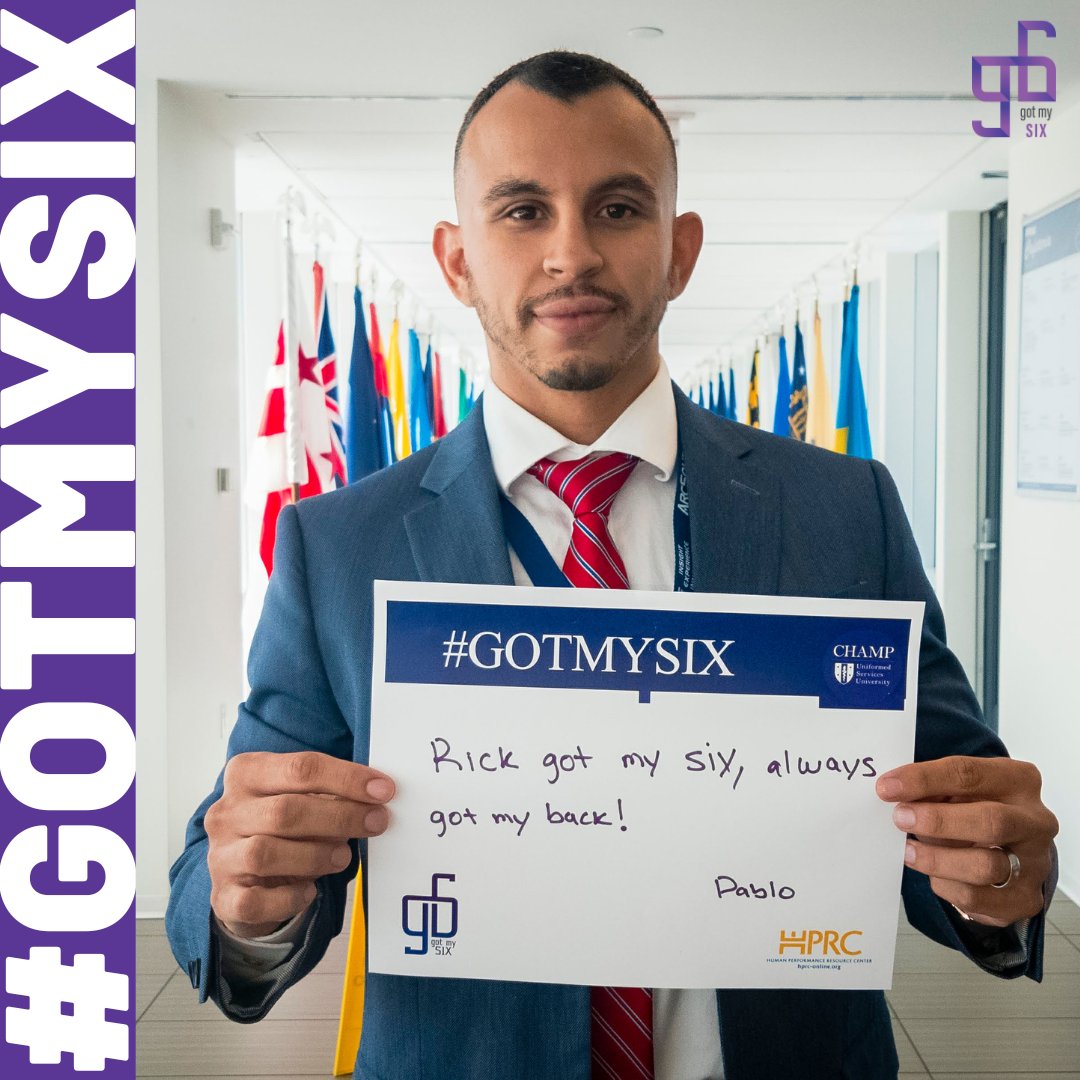 HPRConline's tweet photo. “Rick got my six, always got my back!”
Thank you all for helping to make our #GotMySix campaign so successful! We hope you'll join us next year!
#GratitudeChallenge https://t.co/IxIbHMUAOE