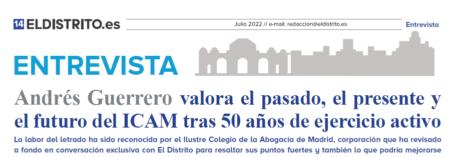 JuristasIberoam's tweet image. #Abogacía #ComunidadIberoamericana
@JuristasIberoam: nuestro Pdte @PresASJURIB, valora el pasado, el presente y el futuro del @icam_es, tras 50 años de ejercicio activo en entrevista de @JhonDRamos @El_Distrito, que preside el Jurista #JesúsAngelRojo
🔎⚖️: juristasproiberoamerica.org/noticias-y-com…