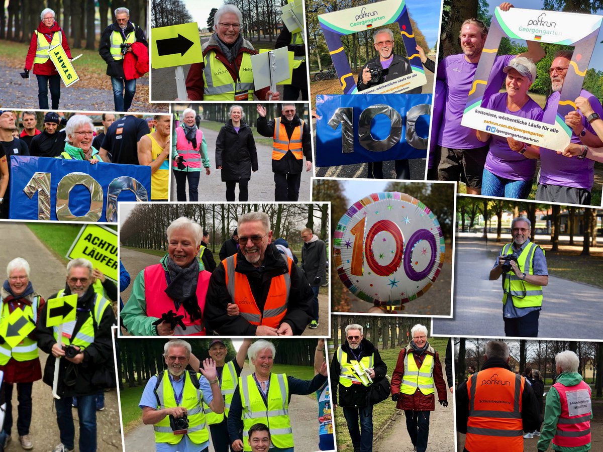 georgengartenpr's tweet photo. 🥁Trommelwirbel🥁
Wir präsentieren das Dreamteam des #Georgengarten #parkrun. Brigitte und Horst sind unsere ersten Helden, die 100 Helfereinsätze absolviert haben. Vielen Dank für euren Einsatz und herzlichen Glückwunsch zu eurem Erfolg.🧡🧡🧡
🌳🏃‍♀️🏃‍♂️🌳
#loveparkrun #liebeparkrun https://t.co/fLflL7vKyI