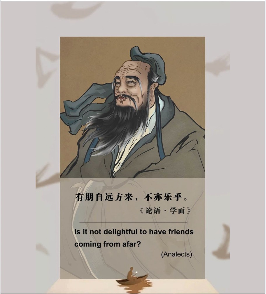 ChinaEmBE's tweet photo. #LearningChinese #Conficius https://t.co/R6liP4f4Pd