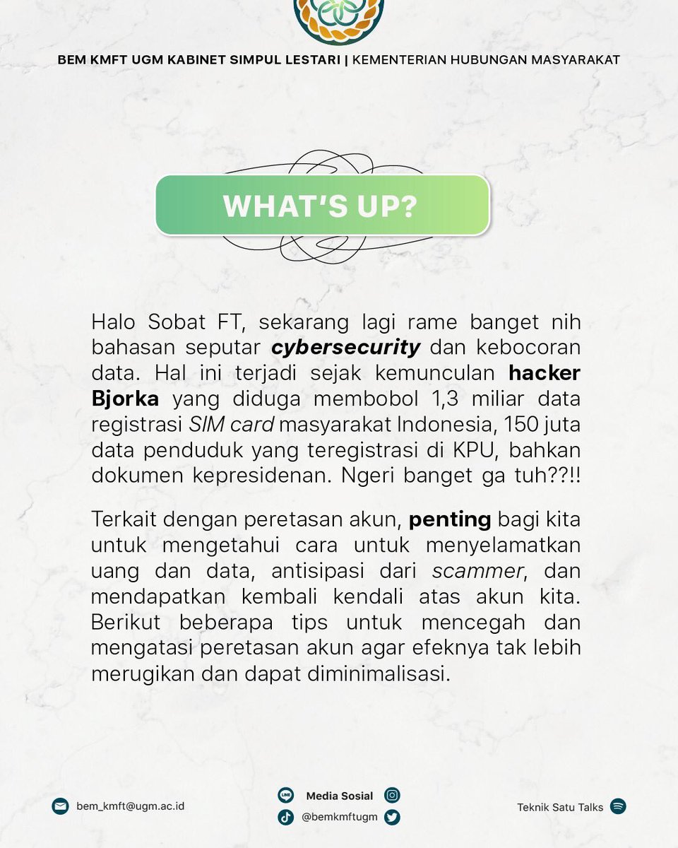 BEM KMFT UGM tweet media