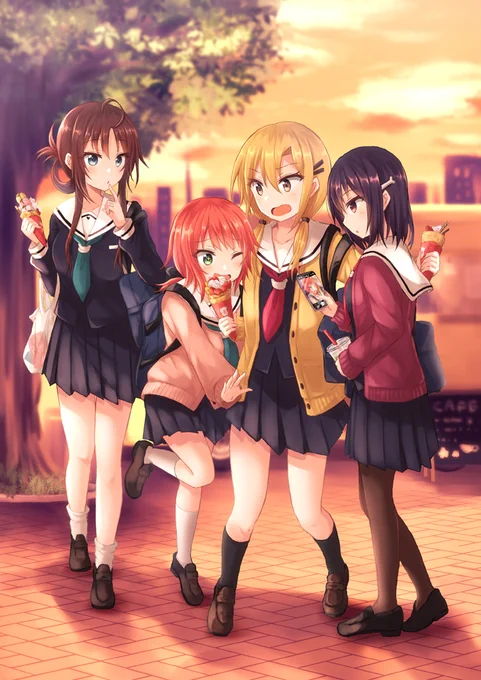 放課後の時間(skebより) 