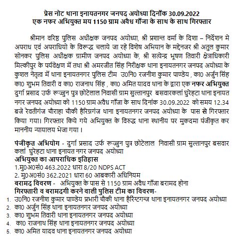AYODHYA POLICE tweet media
