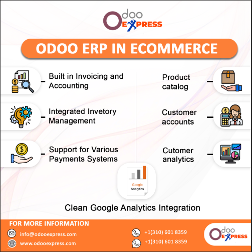odoo_express's tweet image. For a world-class eCommerce platform, look no further than Odoo ERP! We offer the best features to help you succeed in the eCommerce
With Odoo ERP. #Odooexpress
.
Odoo Express the Odoo Software Company
For More Info:
Mail: info@odooexpress.com 
Website: odooexpress.com