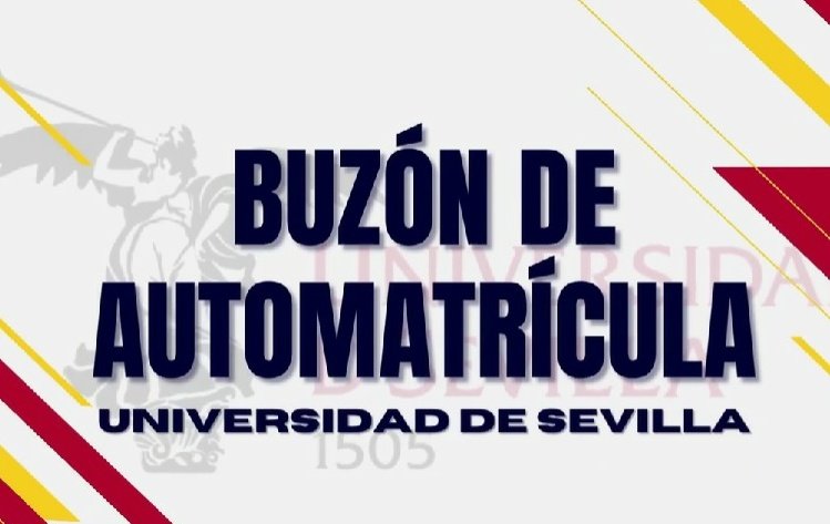 Por si aún tenéis dudas para subir vuestra matrícula al buzón web de la facultad, este vídeo lo explica perfectamente

tv.us.es/media/1_3elcjt… 

Recordad que es hasta el 4 de octubre