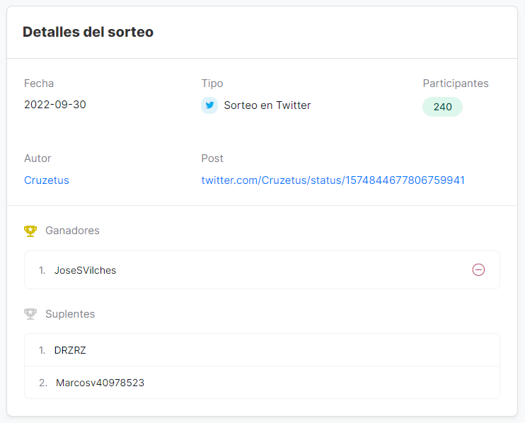 Gsion_es's tweet photo. Enhorabuena a @JoseSVilches 🎉

Ya puedes contactarnos por MD para recibir tu código para el #FIFA23 (Origin) 🎮

PD: en caso de que el ganador no reclame su premio antes de 24h de la fecha de publicación de este tweet, el premio pasará al siguiente reserva. https://t.co/n9jf9ckuNS