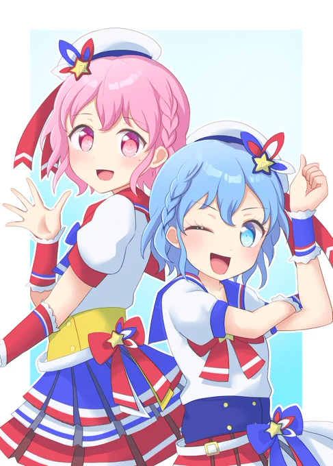 プリパラにドハマりしてプリパラの絵ばっか描いてた#今月描いた絵を晒そう 