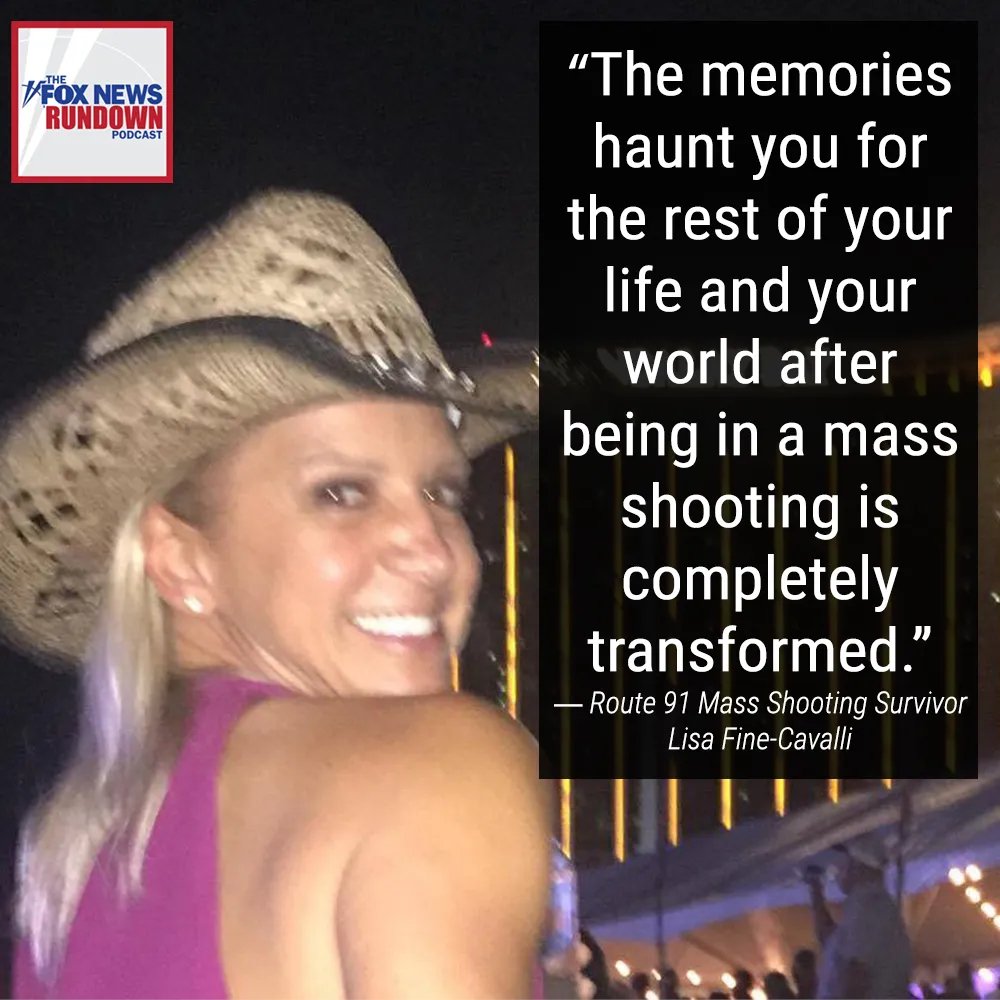 foxnewsradio's tweet photo. After surviving the Route 91 mass shooting, @lisafinelove co-founded #Route91Strong to aid other survivors. She joins the #FOXNewsRundown #podcast to discuss the horrors from that night, and the work her non-profit did to help those impacted.
https://t.co/Hb6gUss06T https://t.co/55F4GEPmw0