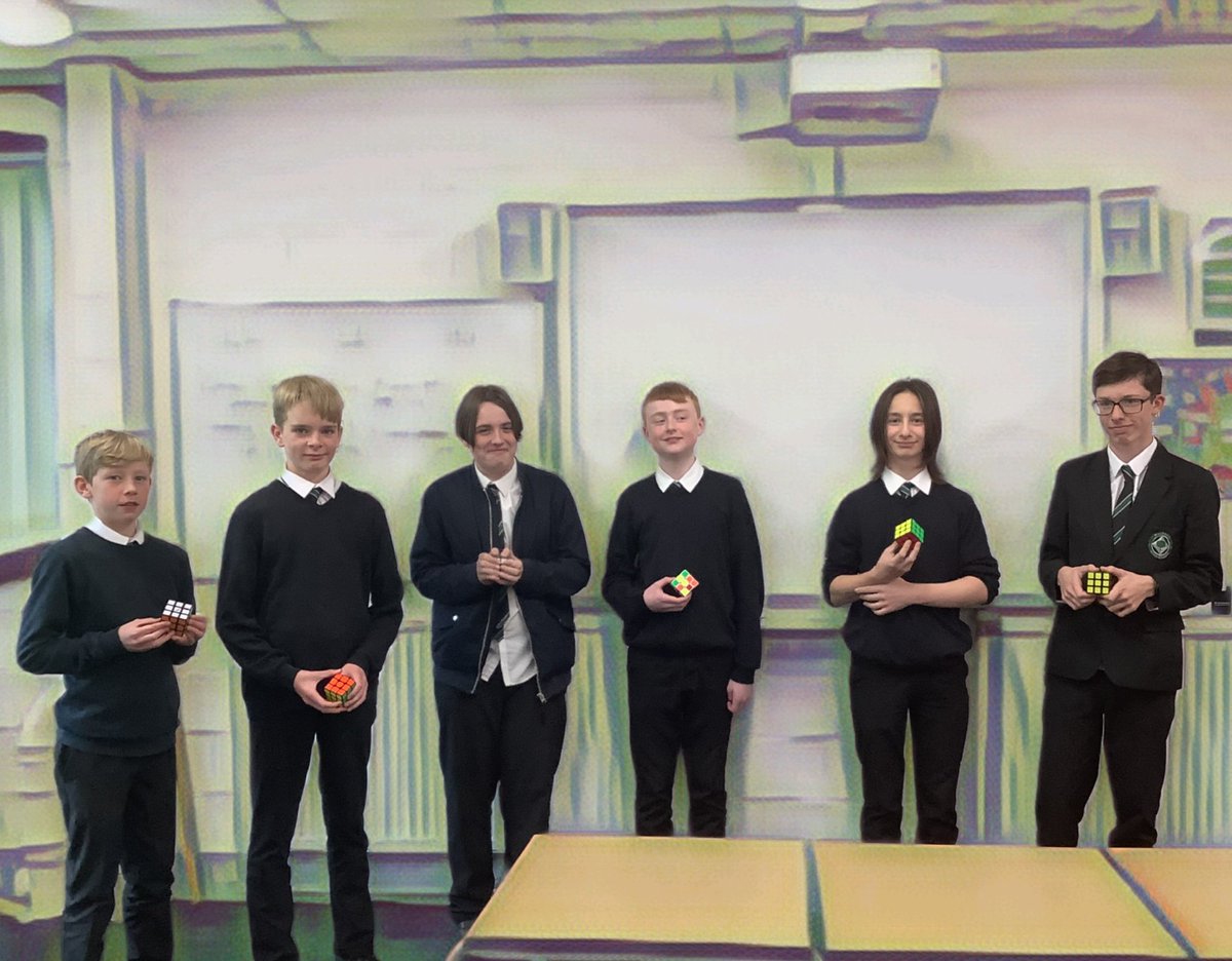 What superstars! Speedy fast Rubiks Cube solving this week for Maths Week Scotland 🌟 special shout out for Zac - 36.51 seconds! #proudofyou #lovemaths #MathsWeekScotland