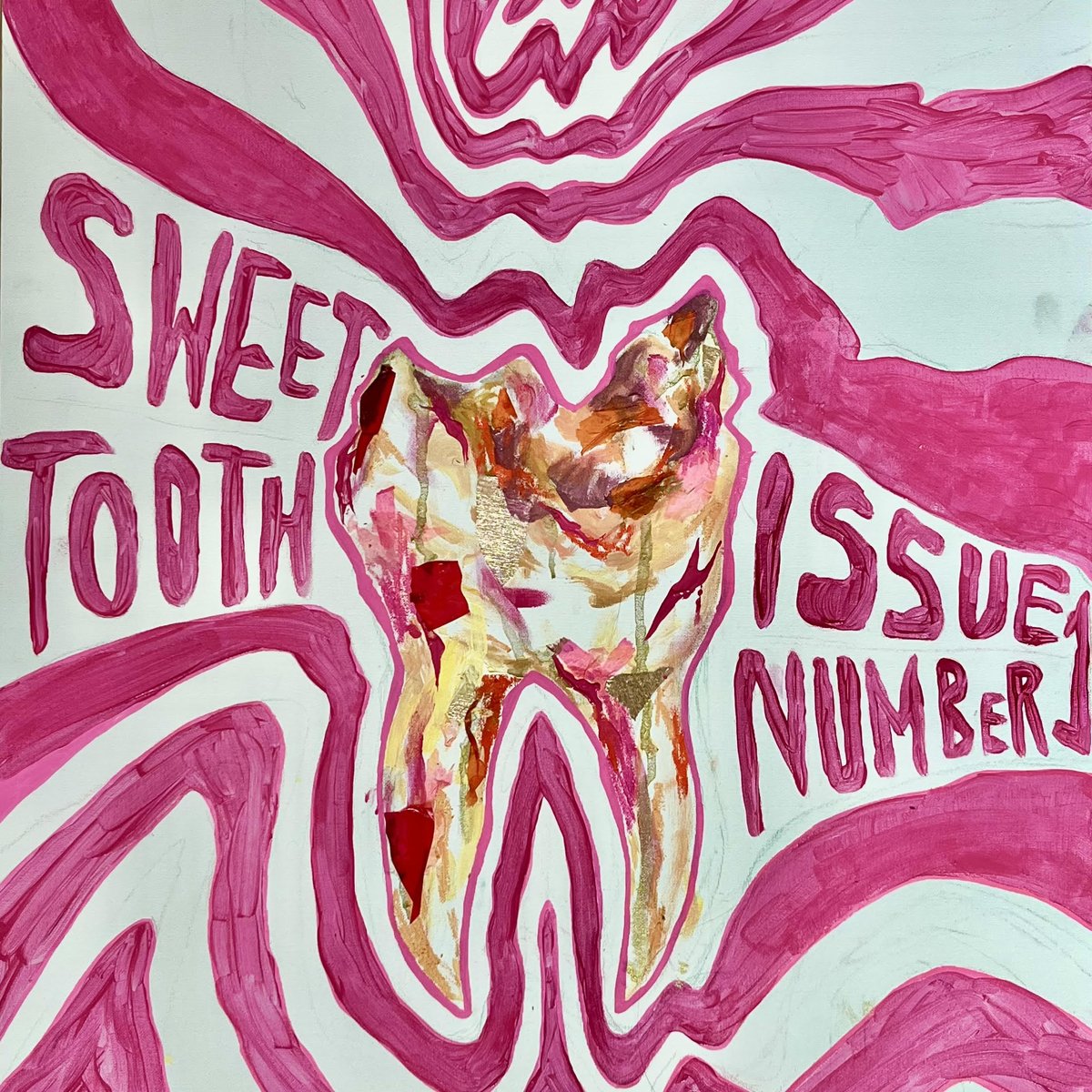 sweet tooth issue one is FINALLY here! with original cover art by maya baum, you can pick up your copy at sweettoothpoetry.bigcartel.com right now!