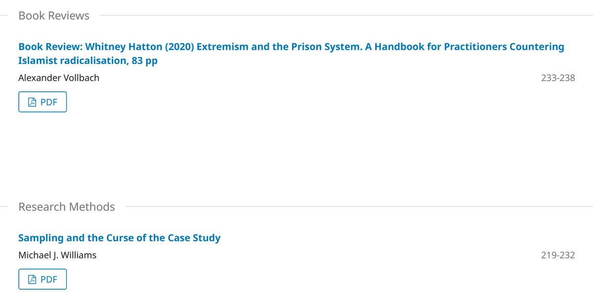 JD_JournalDerad's tweet image. Here is our brand new Fall Issue No.32! Just published fully #openaccess and #peerreviewed via journal-derad.com! Enjoy reading the work by our brilliant authors and spread the word! #PCVE #QualityMatters