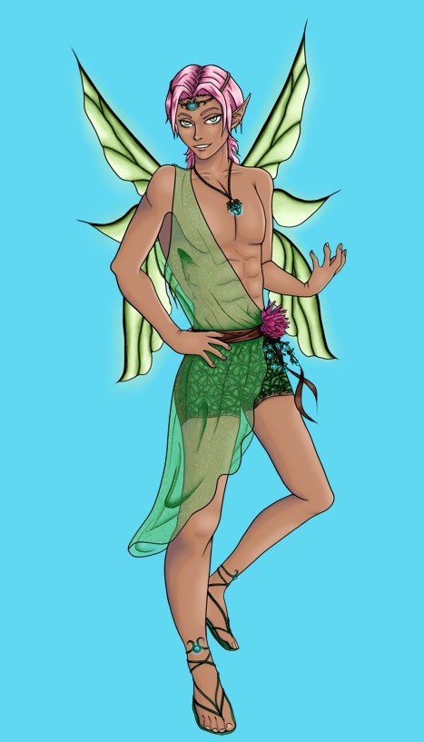 baxdraws's tweet photo. Alder is a character created for a videogame by helenart.heart (instagram account) and me.

#fairy #fantasy #digitalart #art #anime https://t.co/fN7whrNJ9I