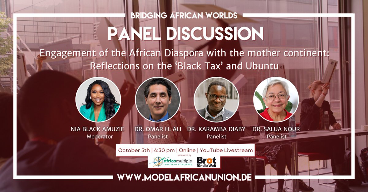 MAUBayreuth's tweet photo. 📢 We're excited to announce our first panel discussion!
🔗Join us at https://t.co/yGPzGrkWuK https://t.co/0obBwSEbD8