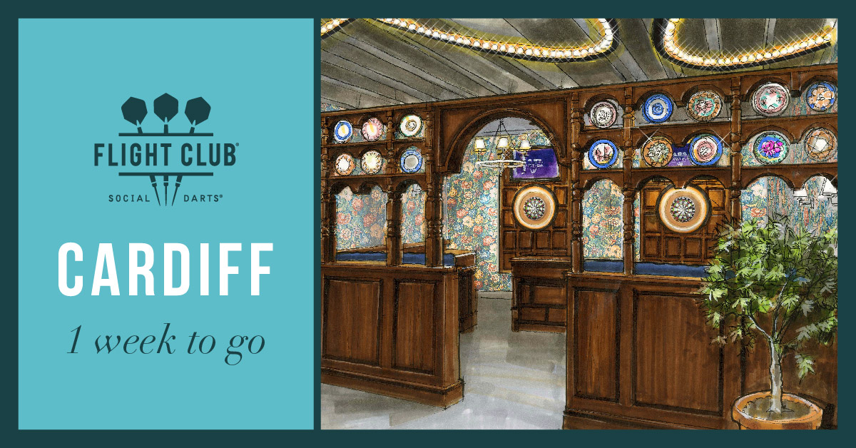 Just 1 week to go!!! We can't wait to welcome you 😍🎯 We're adding the twinkle to our Terrace, the fizz to our Prosecco and the soundtrack to your new favourite night out! 💃✨

See you soon 🙌

Be sure to book your spot over on our website 👉 bit.ly/flight-club-ca…