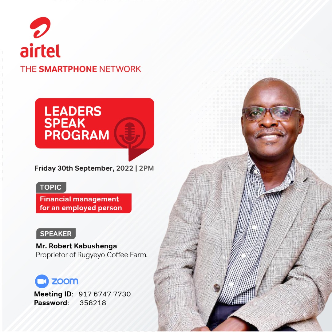 Humbled that my senior @rkabushenga has been generous to me and the @Airtel_Ug team. We are eternally grateful. @samuelsejjaaka thanks for leading the way.