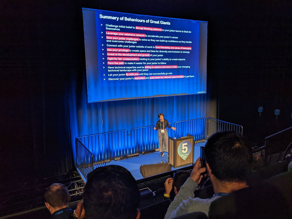 So many great tips summarised in one slide from <a href="/jkeatnuxsuo/">Jia Keatnuxsuo 💎</a> 🤩 #NDCOslo 

It takes a village 🤝