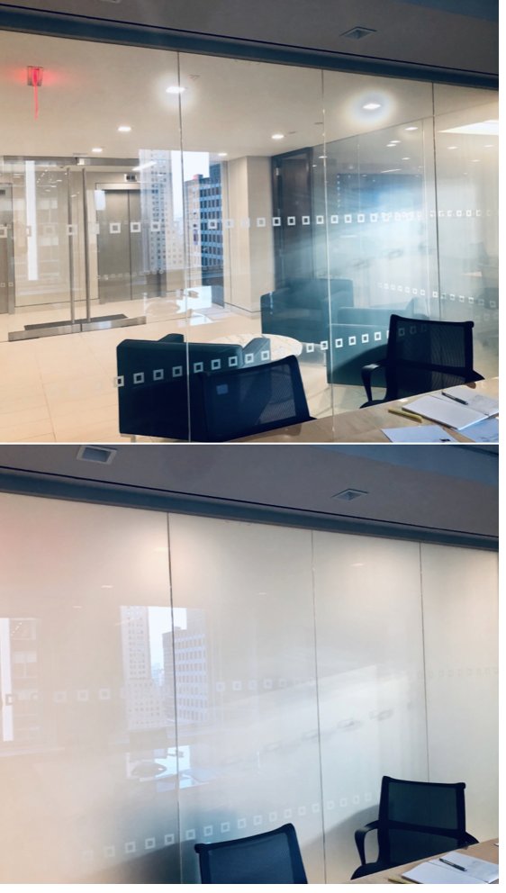 GlenGreenberg's tweet image. #Switchable #Privacy #Glass #Technology #Historic #Installation  #NYC