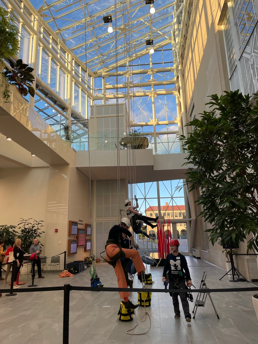 OhioLibraryCncl's tweet photo. We were blown away by the incredible event @ToledoLibrary last night. #OLC22 attendees had an AMAZING time at the Main Library's reception and after party. Thank you @ToledoLibrary! https://t.co/eevapPaplG