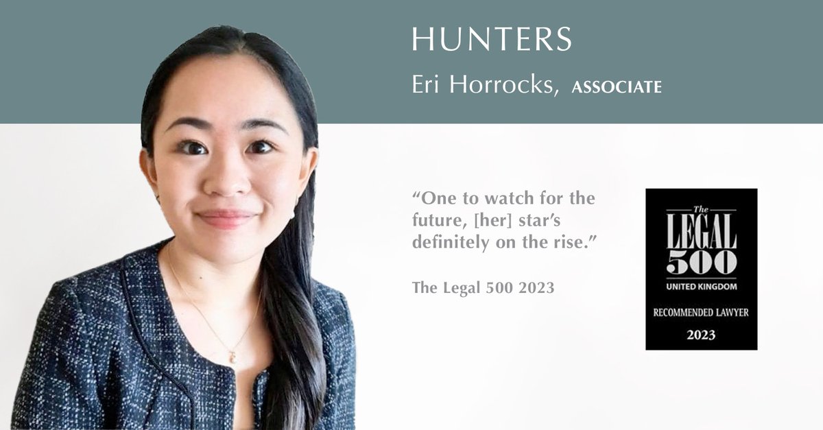 horrockseri's tweet photo. Thank you to everyone who gave such lovely feedback to the Legal 500 about @HuntersFamLaw! https://t.co/hbUjLbVfsK