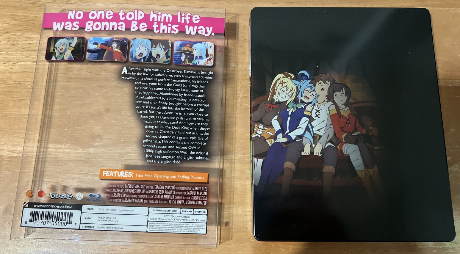 Konosuba Season 2 Steel Book