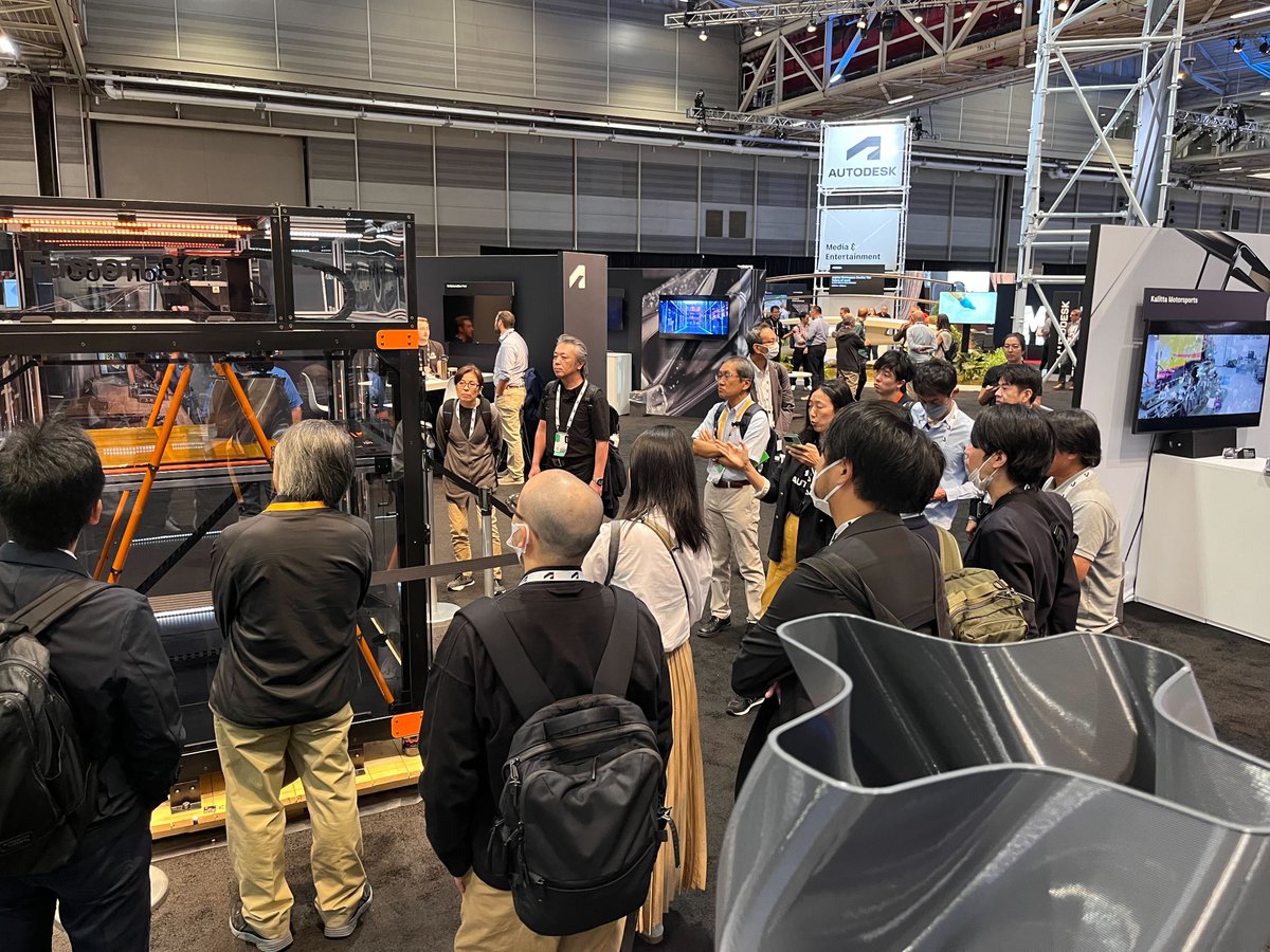 ADSKResearch's tweet image. Even on the last day of #AU2022, there was tons of interest in Project Vesuvius! #AutodeskResearch