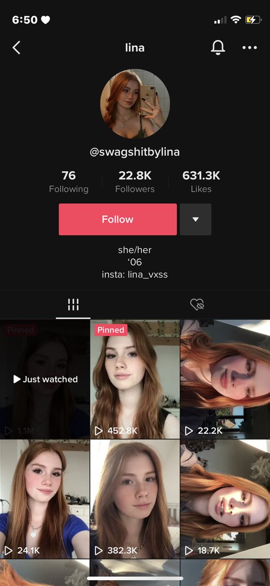 I wanted to use her so bad but shes fifteen/sixteen😭😭😭