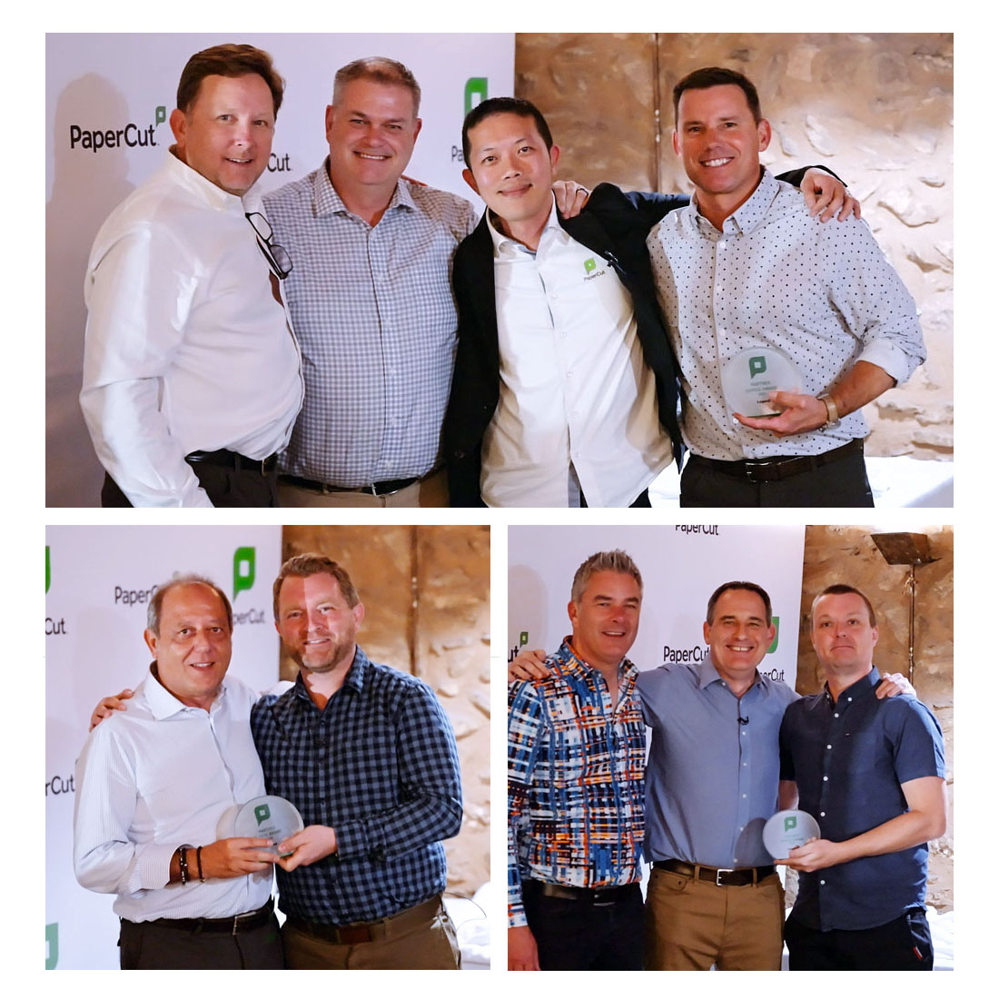 PaperCutDev's tweet photo. What a night for the books! 🍾 Over in Barcelona, PaperCut and our global Authorized Solution Centers celebrated the success of our partner community and ecosystem with a special awards night. 🏆 @ACDI @ecoprintQ @BluemegaTeam @selectec @glocalvalue @infotechsupply @taco_techs https://t.co/T2t8nMiXTn