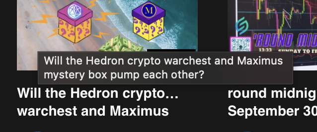 ThePulseTube's tweet photo. Just a small update, if the full title isn't shown just hover over the thumbnail or link to see the full text. #ThePulseTube https://t.co/Y8xJEOdo7s