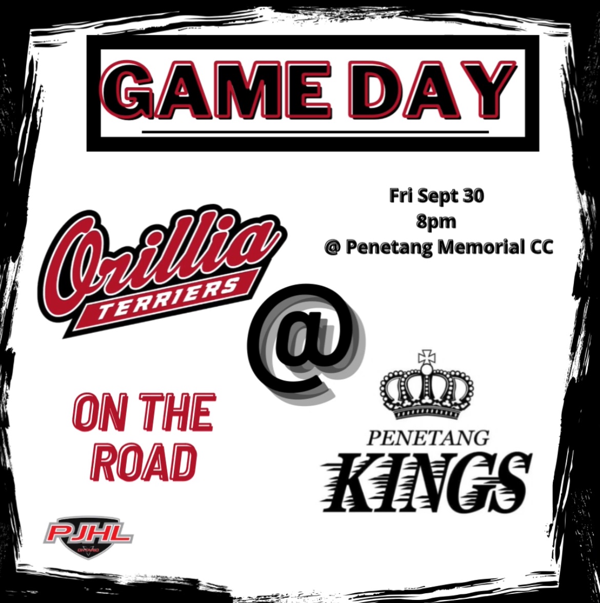 PJHLTerriers's tweet photo. Terriers are on the road tonightโฆ
Fri Sept 30
8pm @ Penetang Kings
#letsgoterriers https://t.co/aweeAGwnBr