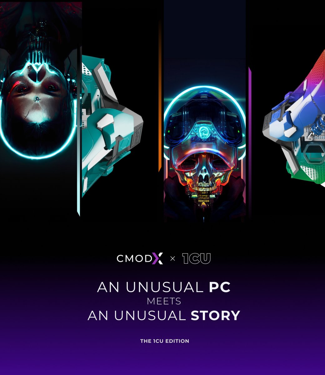 1CUx1TM's tweet photo. Collaborating with @CoolerMaster to bring an unusual PC. A PC from another universe.
Who wants one?
Engage to let us know!
#CMODX #1CUedition #1CUMerchCollection
#RedeemableNFT #MakeItYours https://t.co/eaJv4jJL8P