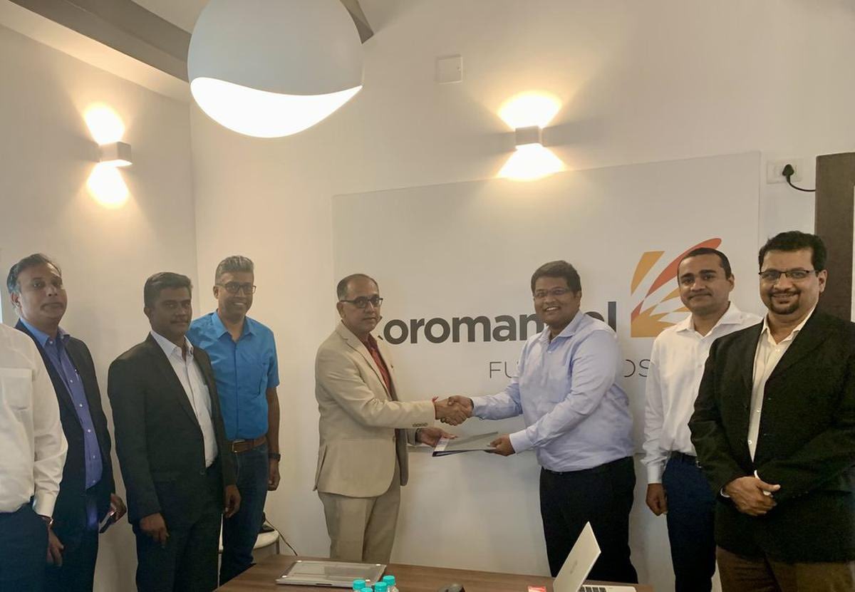<a href="/DhakshaSystems/">Dhaksha Unmanned Systems Private Limited</a> is proud to receive its venture capital investment from Coromandel’s Dare Ventures, part of the ₹547-billion (₹54,722 crore) Murugappa Group. Dhaksha will use the funds to transform Indian agri sector with its world class petrol engine based spraying #drones.