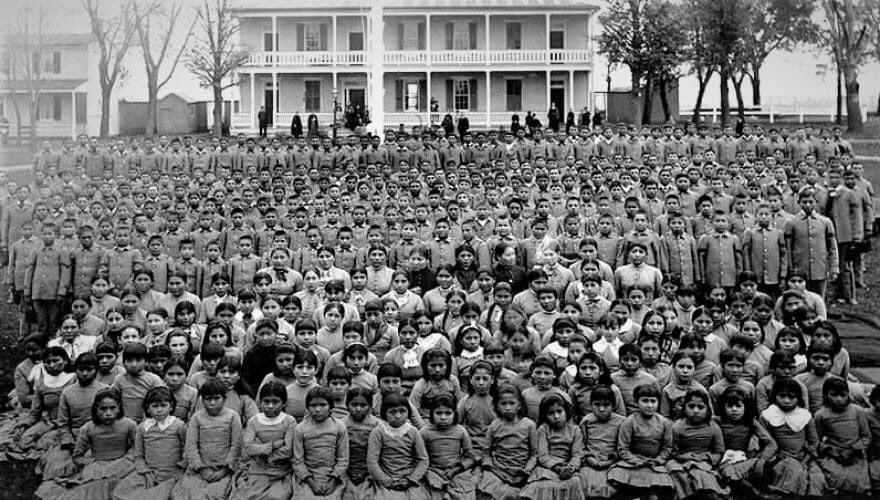 terrell2spirit's tweet photo. Today is National Day of Remembrance for Indian Boarding Schools, also commonly known as Orange Shirt Day. My grandpa was one of many Indigenous children that were forced out of their homes &amp; taken to these cruel federal boarding schools where they were punished for- (1/2) https://t.co/3brCwl59Sb