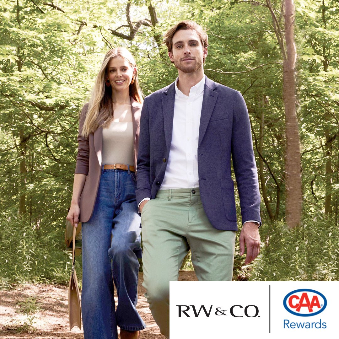 CAASaskatchewan's tweet photo. Fresh For Fall: 3 Day Sale. Don’t Miss it!
SAVE 25% on regular-priced items at RW&CO. Plus, CAA Members get an EXTRA 20% off between Sep 30 and Oct 2, 2022.
To learn more, visit https://t.co/H4etB0IIHX
#fall #savings #caarewards #rwco #caa https://t.co/CTaMb1vNUm