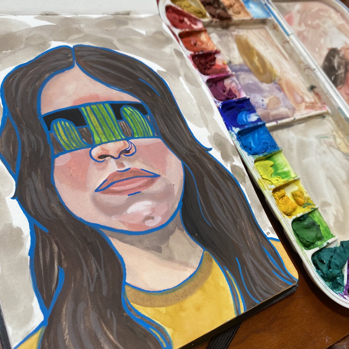 Hey! So I did a thing and made a Patreon. 😁 I also have a zoom class scheduled for anyone who wants to paint with me! linktr.ee/celeste.rguez